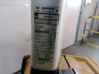 Transpallet guida in accompagnamento Caterpillar NPP20N2R - 10
