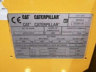 Carrello elevatore frontale a 4 ruote Caterpillar EC55N - 8