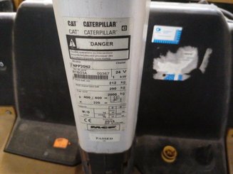 Transpallet guida in accompagnamento Caterpillar NPP20N2
