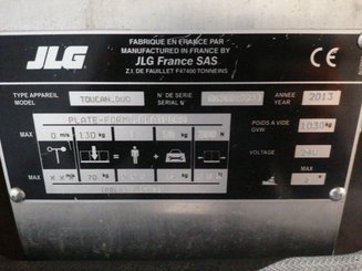 Navicella a gruppo di sollevamento verticale JLG TOUCAN DUO