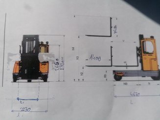 Carrelli elevatori laterali AMLIFT C5000-14 AMLAT