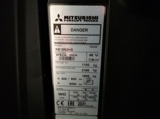 Carrelli retrattili Mitsubishi RB16N2HS