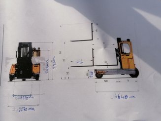 Carrelli elevatori laterali AMLIFT C50-14/55 AMLAT