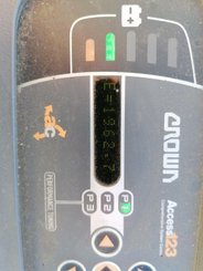 Transpallet con pedana Crown RT4000