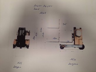 Carrello elevatore laterale multidirezionale AMLIFT AGILIFT 3000E - 24