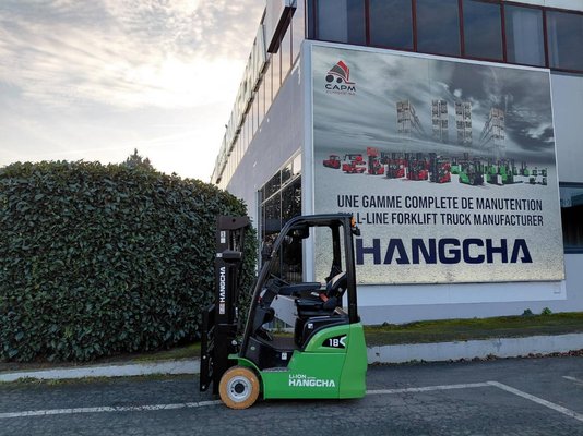 Carrello elevatore frontale a 3 ruote Hangcha XC3-18i (CPDS18-XCC2G-SI) - 1