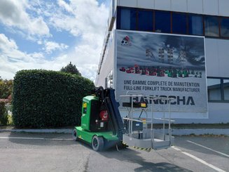 Navicella a gruppo di sollevamento verticale Hangcha HV120AJ